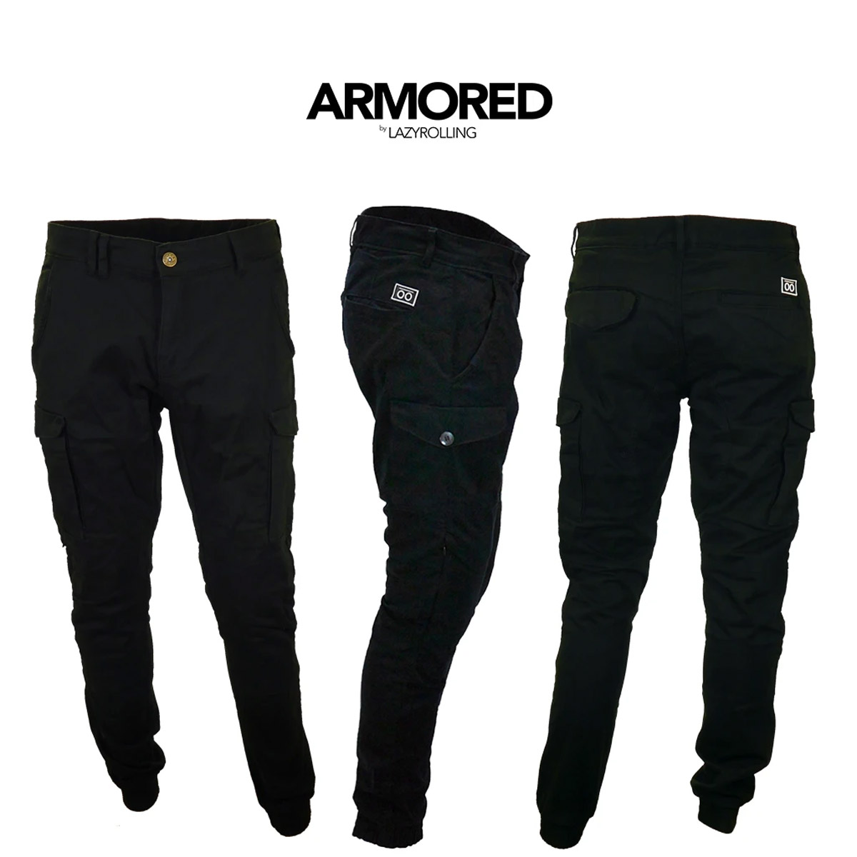 ARMORED-Cargo-Slim-Pants-by-Lazyrolling-London-Personal-Electric-Transport
