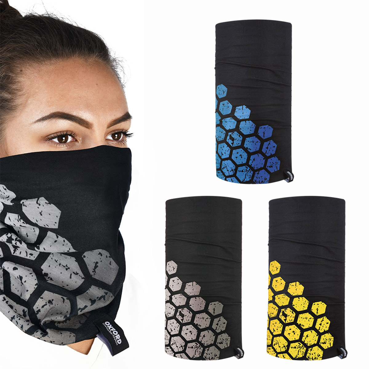Comfy-Hexagons-Neck-Warmer-London-Personal-Electric-Transport
